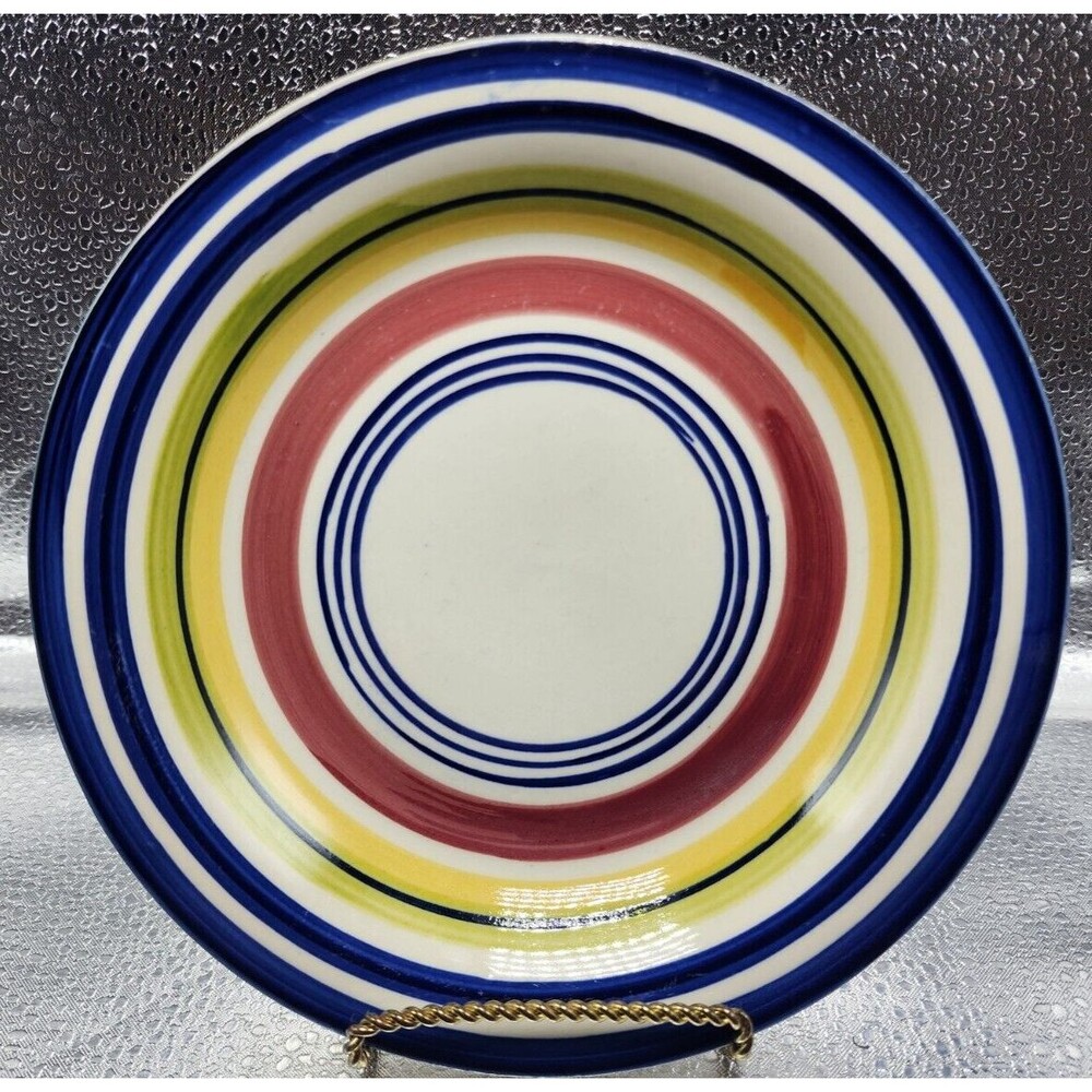 STONEWARE EXCLUSIVELY FOR PIER1 IMPORTS SALAD PLATES (Set of 7) - Picture 4 of 16